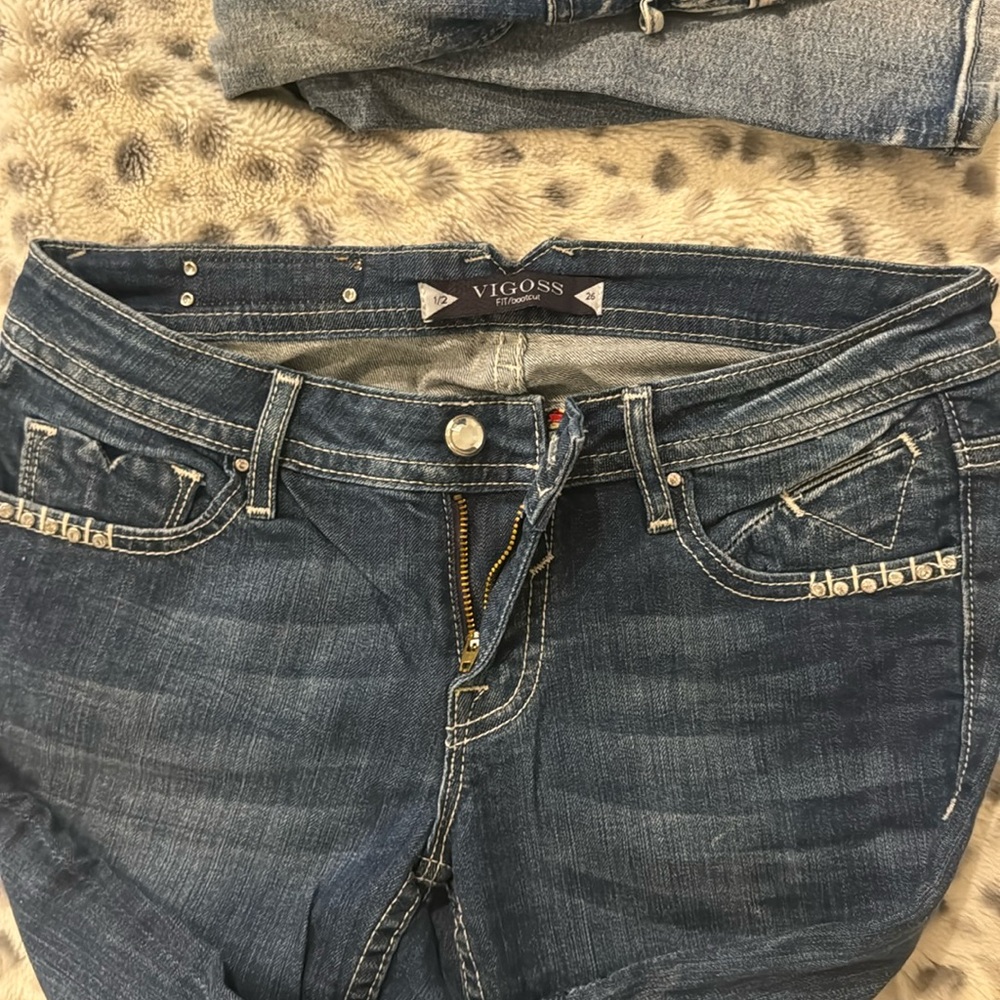 Vegas collection bluejeans size 26 boot cut